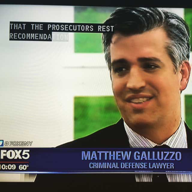 matthew galluzzo appears on fox 5 ny as legal commentator